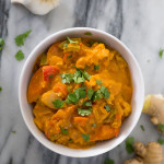 skinny vegetable coconut curry